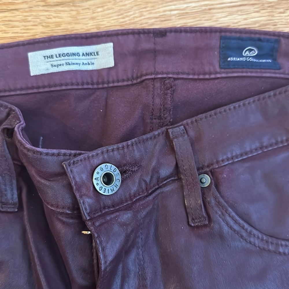 AG Super Skinny Liquid Denim Size 27R - Picture 5 of 5